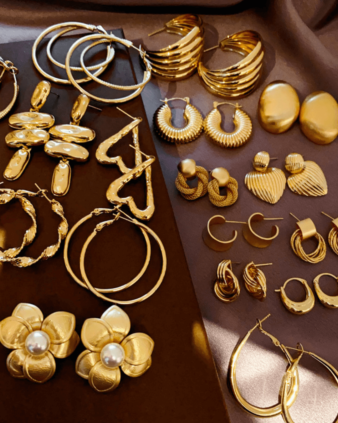 Free 18K Gold Plated Fashion Earrings