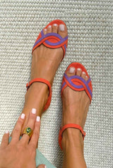 Orange/Purple